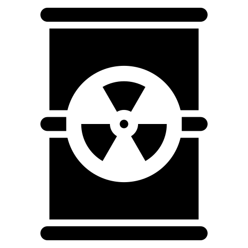 Radioactive materials icon